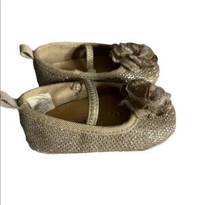 Koalababy Gold Glittery Shoes